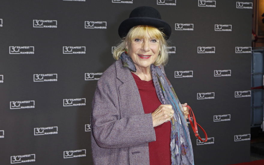 Schauspielerin Hannelore Hoger im Jahr 2022 auf einem Event