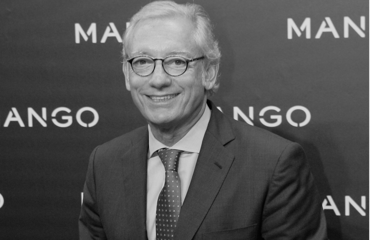 Isak Andic von Mango lächelt leicht
