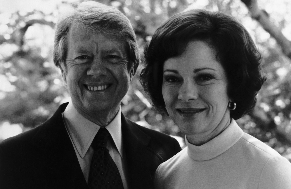 Jimmy Carter und Ehefrau Rosalynn Carter