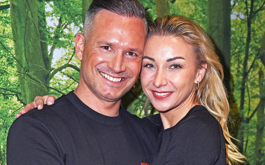 Anna-Carina Woitschack und Freund Daniel Böhm