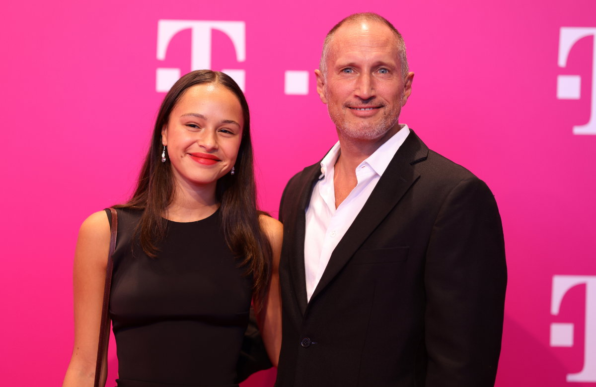 Benno Fürmann mit seiner Tochter Zoe