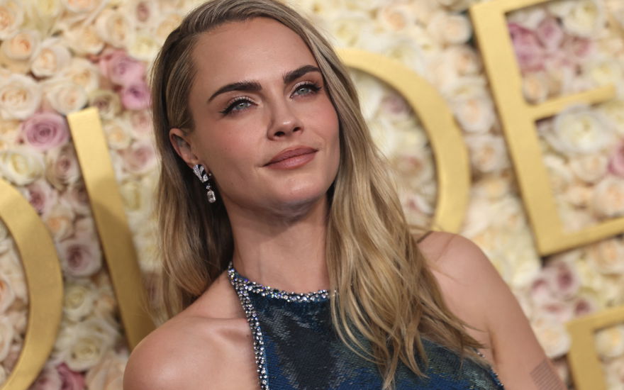 Cara Delevingne bei Golden Globes