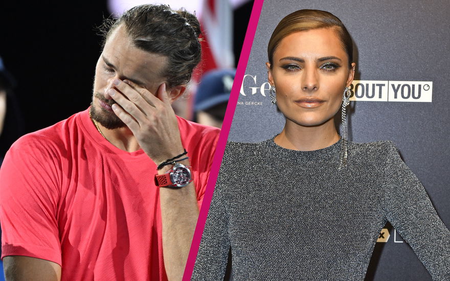 Collage Alexander Zverev und Sophia Thomalla