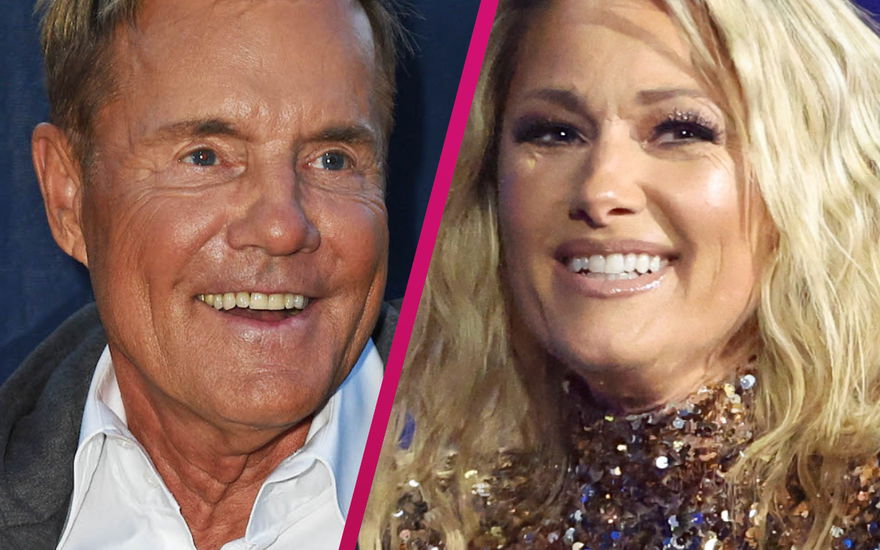 Dieter Bohlen & Helene Fischer lachen