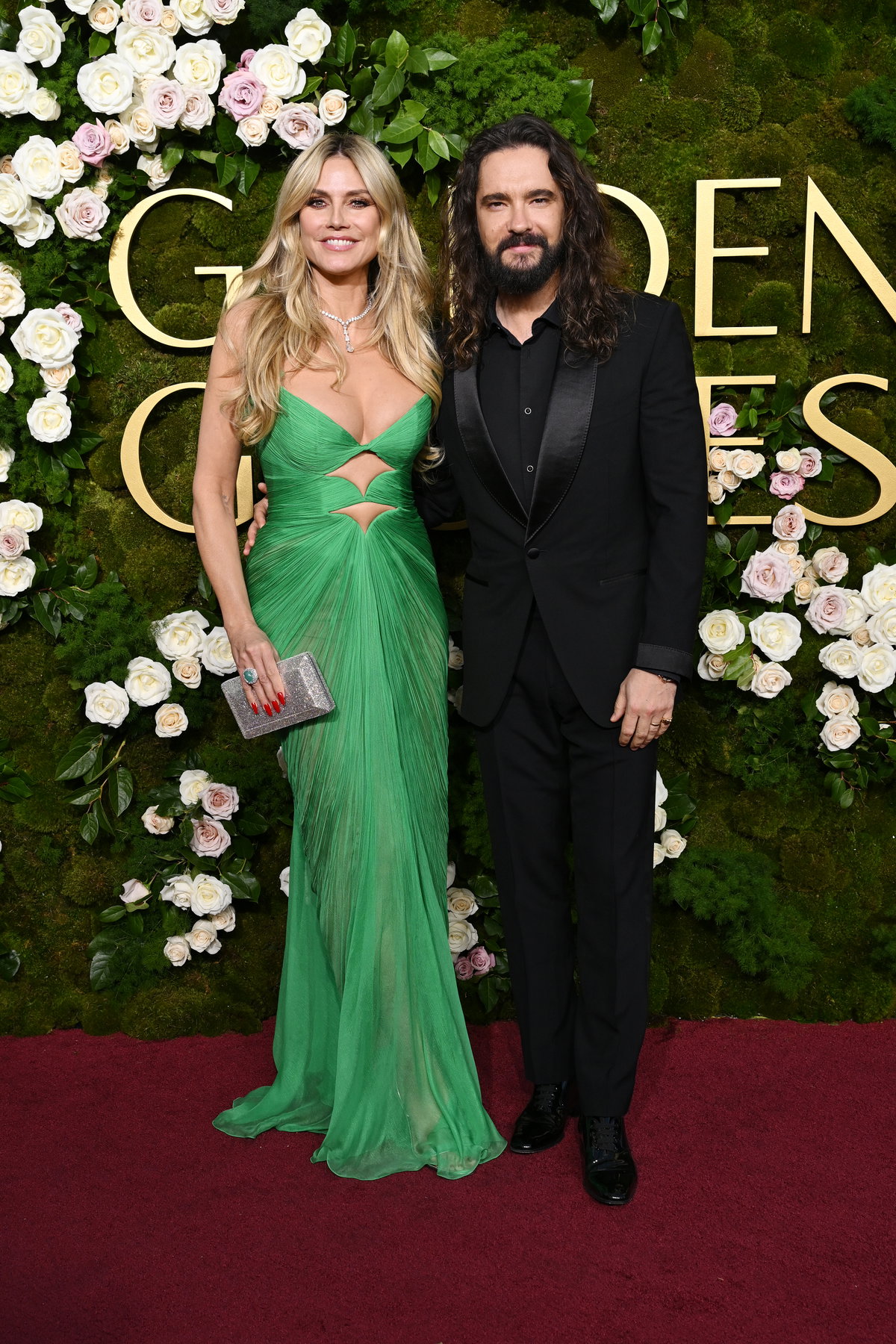 Heidi Klum und Tom Kaulitz bei den Golden Globes 2025