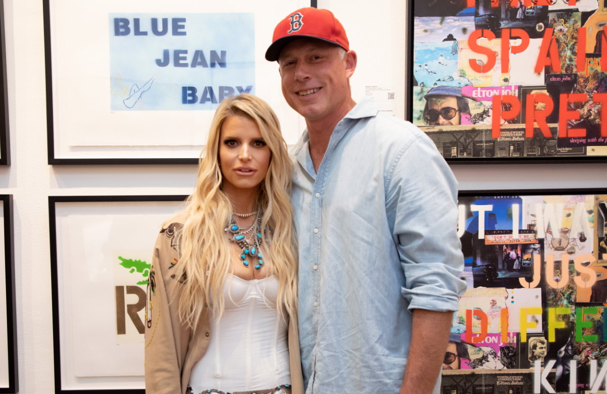 Jessica Simpson und Eric Johnson