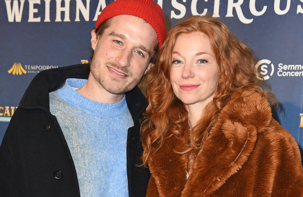 Marleen Lohse mit ihrem Ehemann Max Montgomery