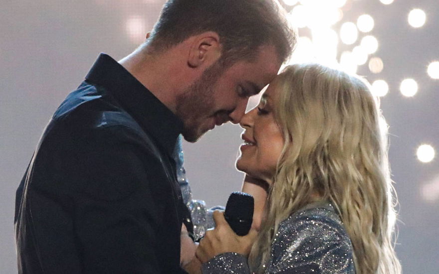 Michelle und Eric Philippi nah beieinander