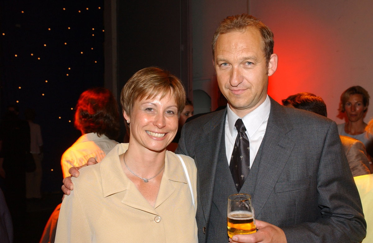 Peter Heinrich Brix mit seiner Ehefrau Angelika Brix im Jahr 2002