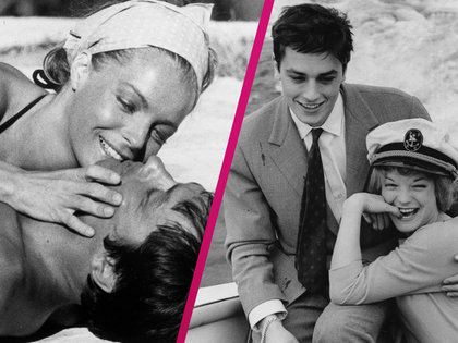 Romy Schneider & Alain Delon: Nach der Trennung gab es heiße Küsse