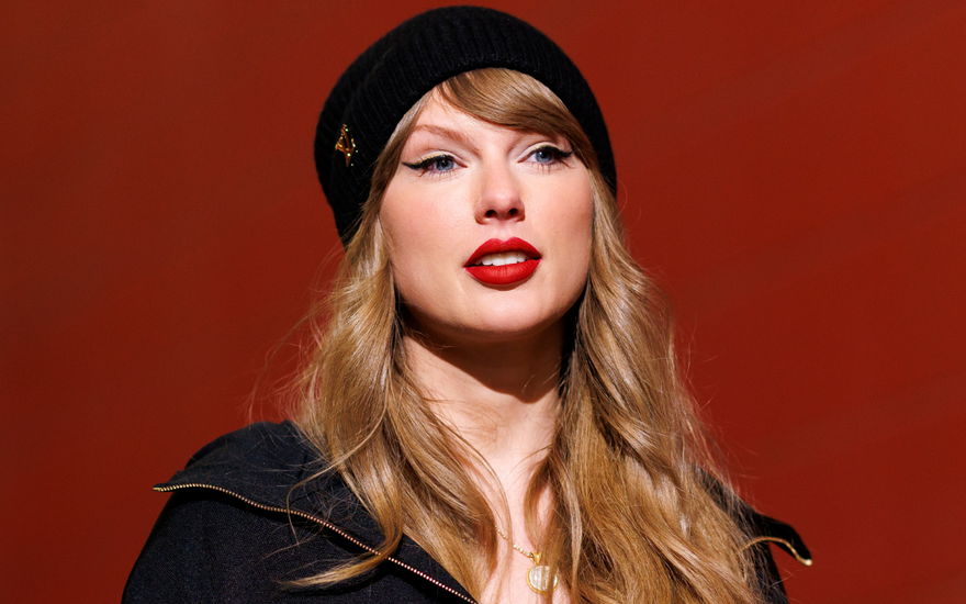 Taylor Swift rote Lippen
