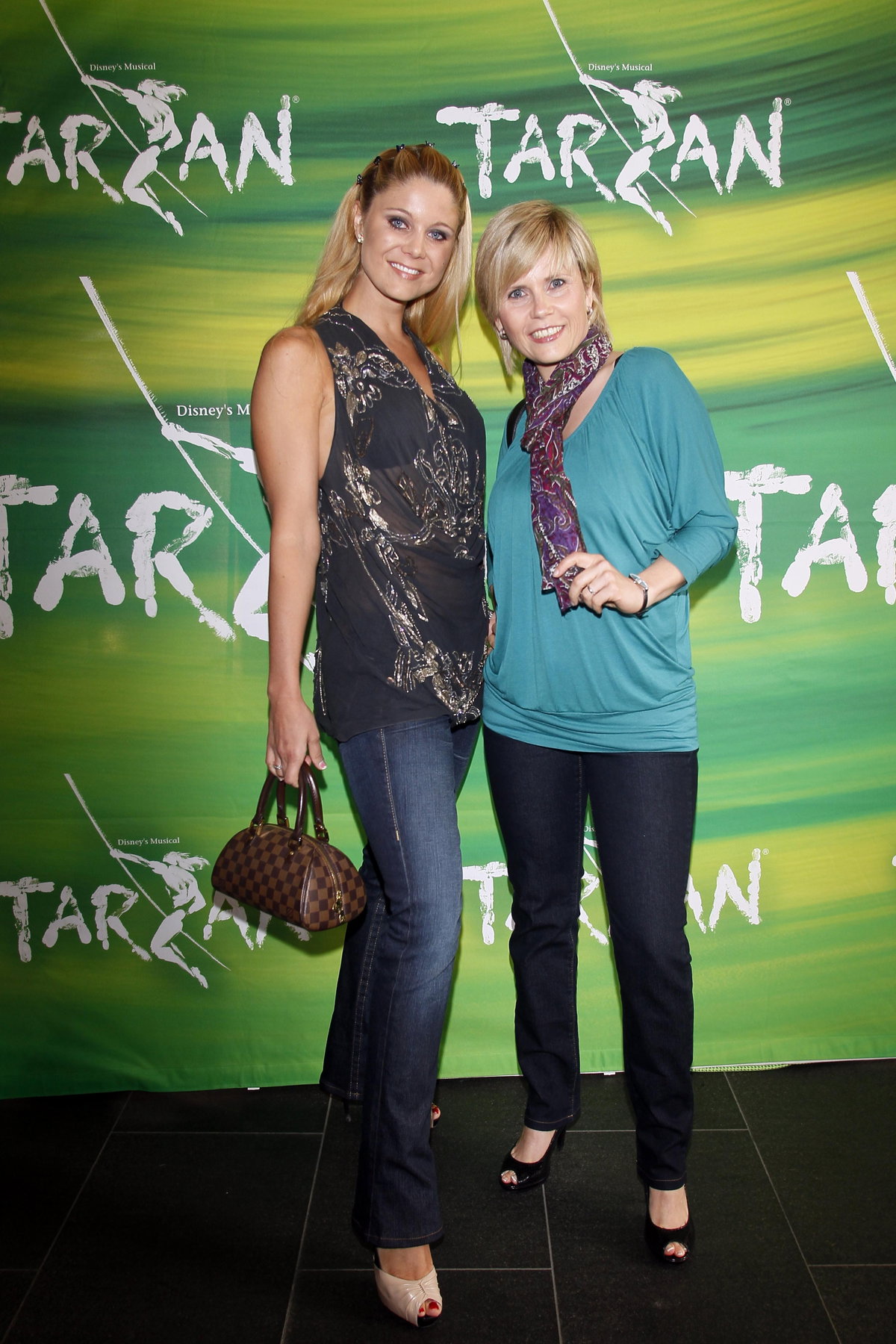 Yvonne Woelke und Michaela Schaffrath 2010 beim Tarzan-Musical