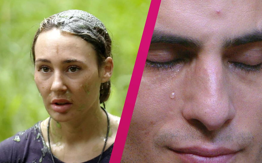 Alessia und Timur emotional