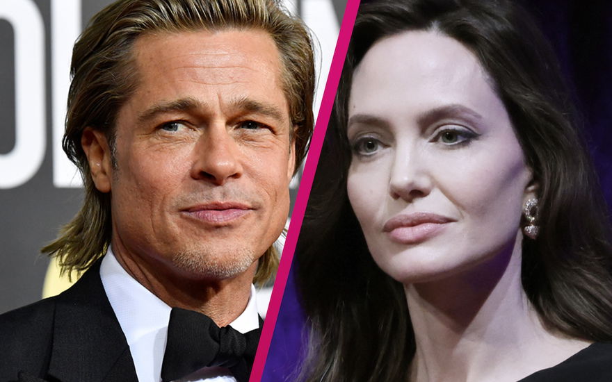 Collage Brad Pitt und Angelina Jolie