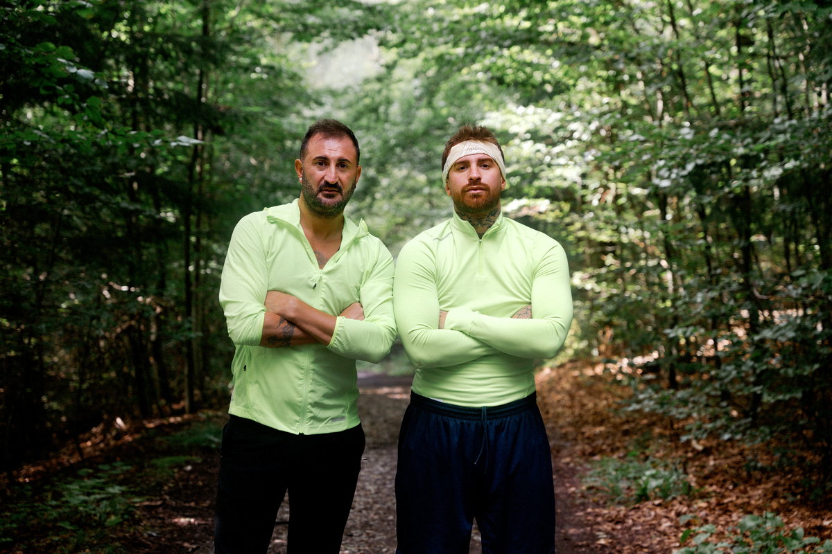 Gigi Birofio und sein Onkel Luciano für "Couple Challenge"