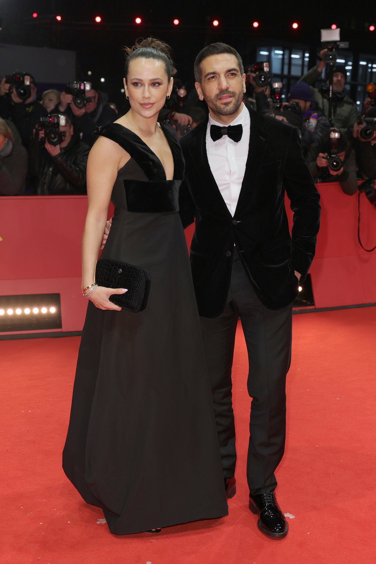 Elyas M'Barek mit Ehefrau Jessica auf der Berlinale 2025