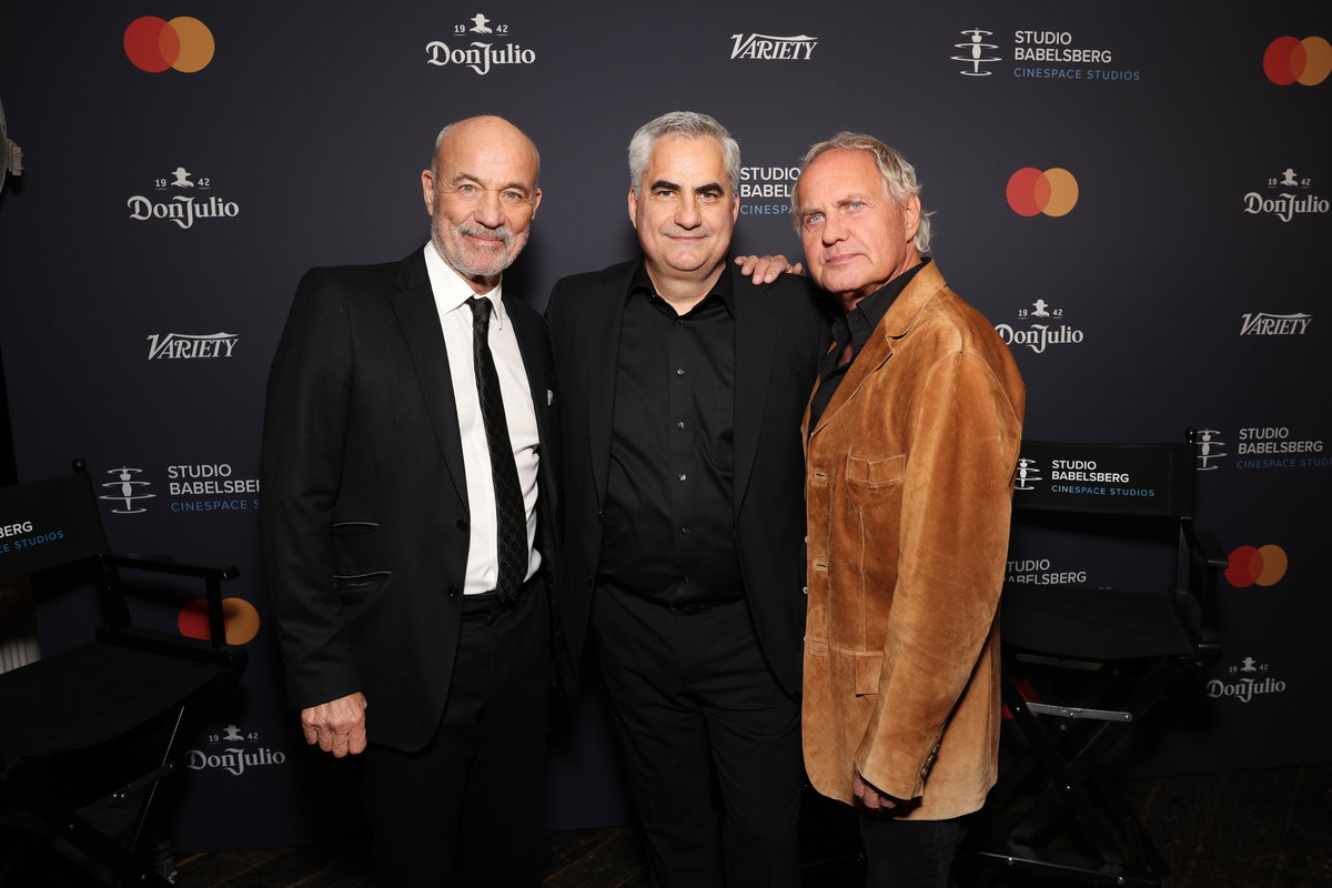 Heiner Lauterbach, Jörg Bachmaier und Uwe Ochsenknecht auf der Berlinale 2025
