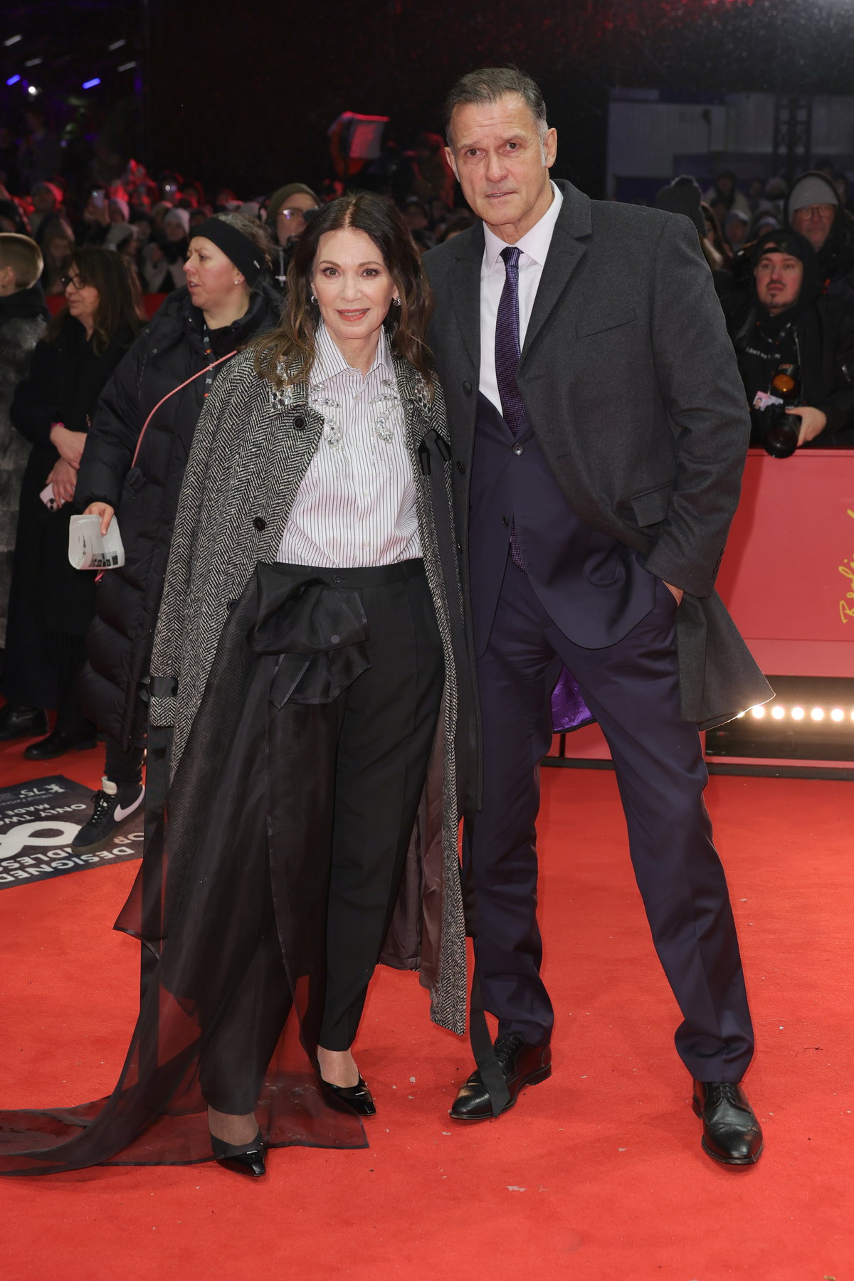 Iris Berben und Heiko Kiesow auf der Berlinale 2025