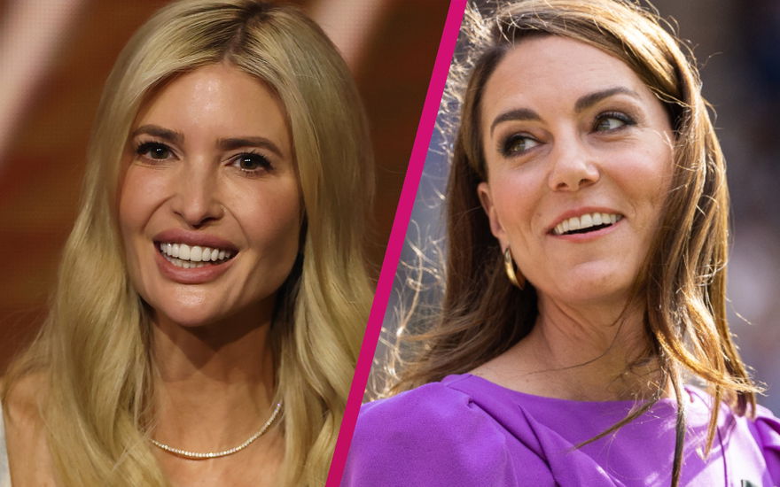 Ivanka Trump und Prinzessin Kate, Bildmontage