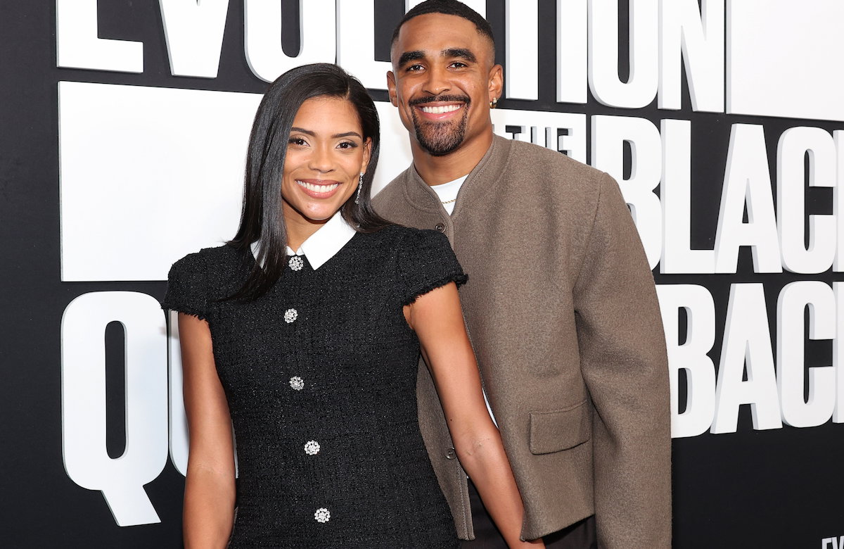 Jalen Hurts und Verlobte Bryonne Burrows