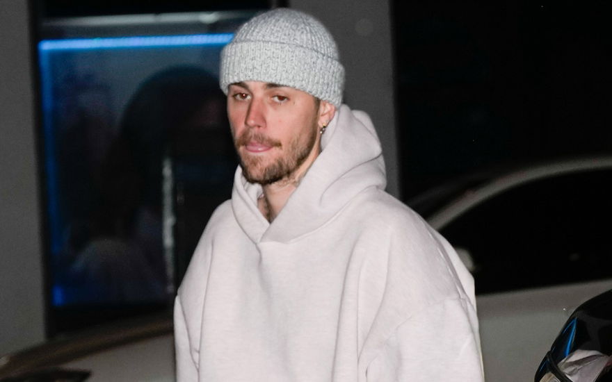 Justin Bieber mit Mütze