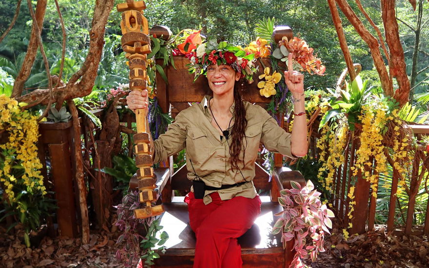 Lilly Becker auf Dschungelthron