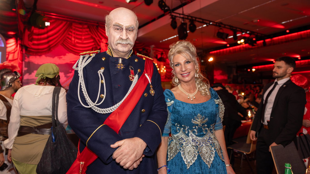 Markus Söder an Fasching 2024 als Otto von Bismarck