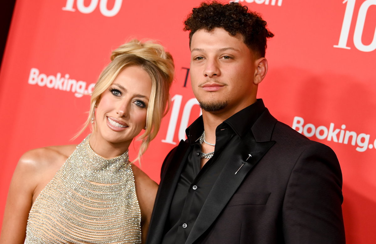 Patrick Mahomes und Ehefrau Brittany