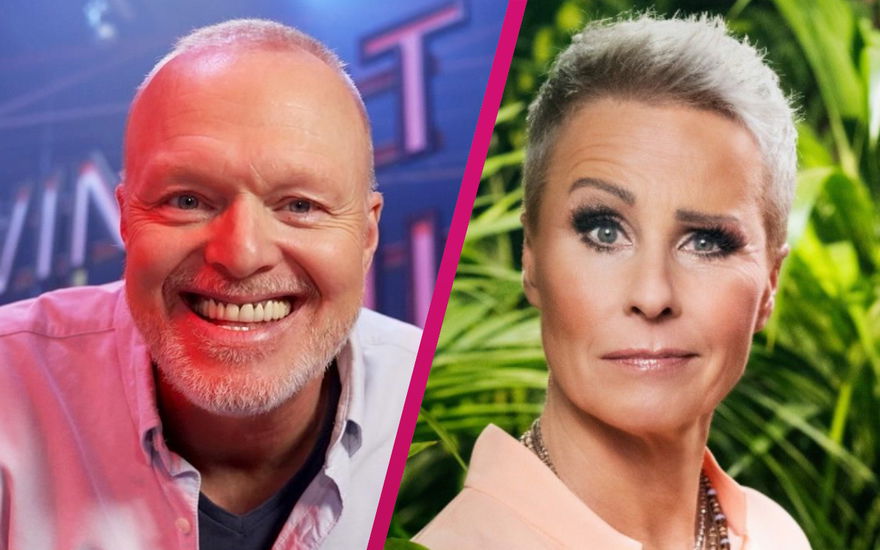 Stefan Raab und Sonja Zietlow, Bildmontage