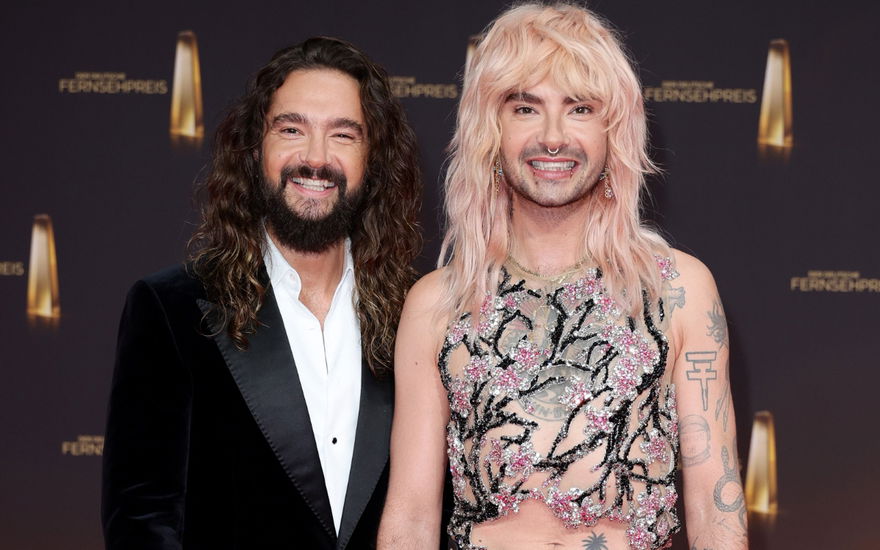 tom und bill kaulitz lächeln