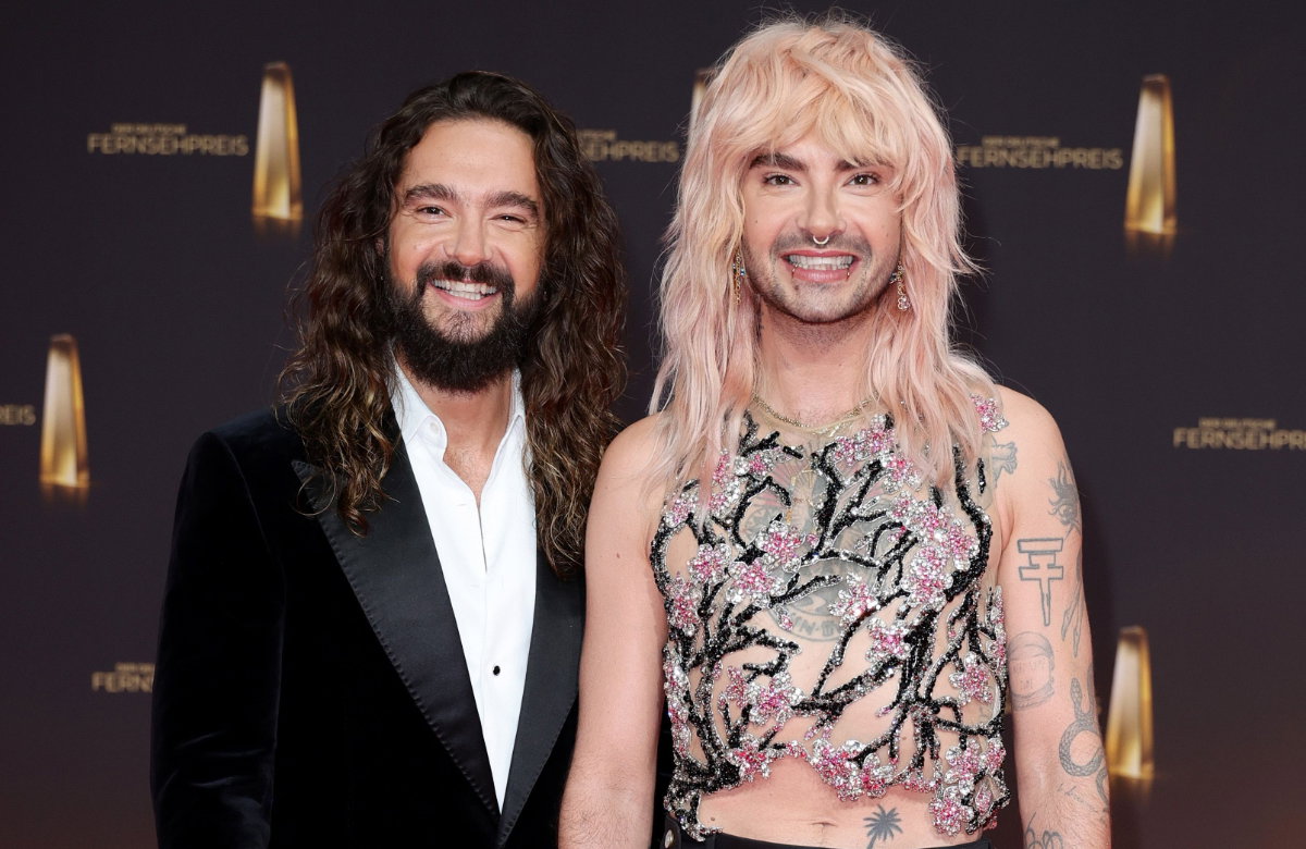 tom und bill kaulitz lächeln