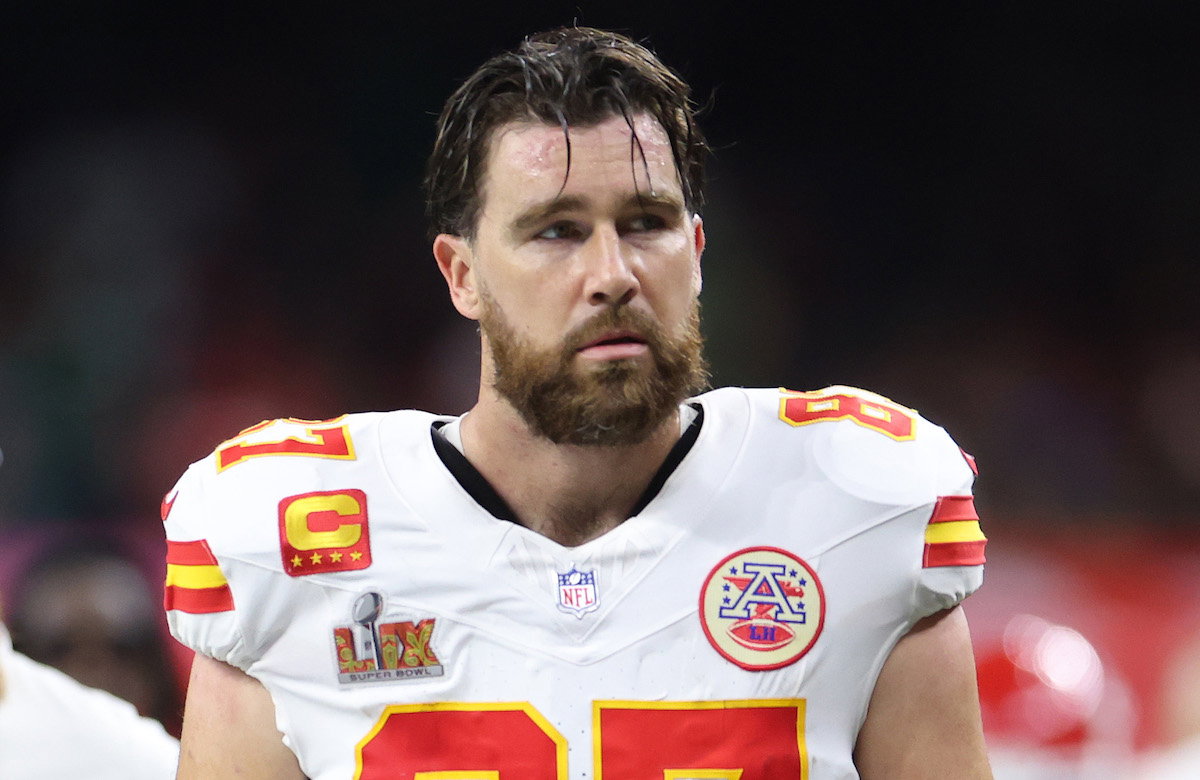 Travis Kelce beim Super Bowl 2025