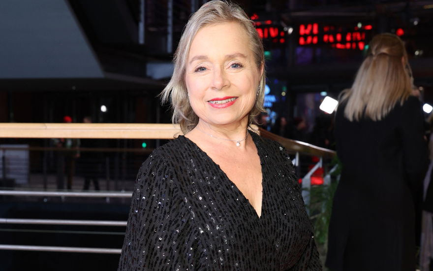 Christine Urspruch lacht
