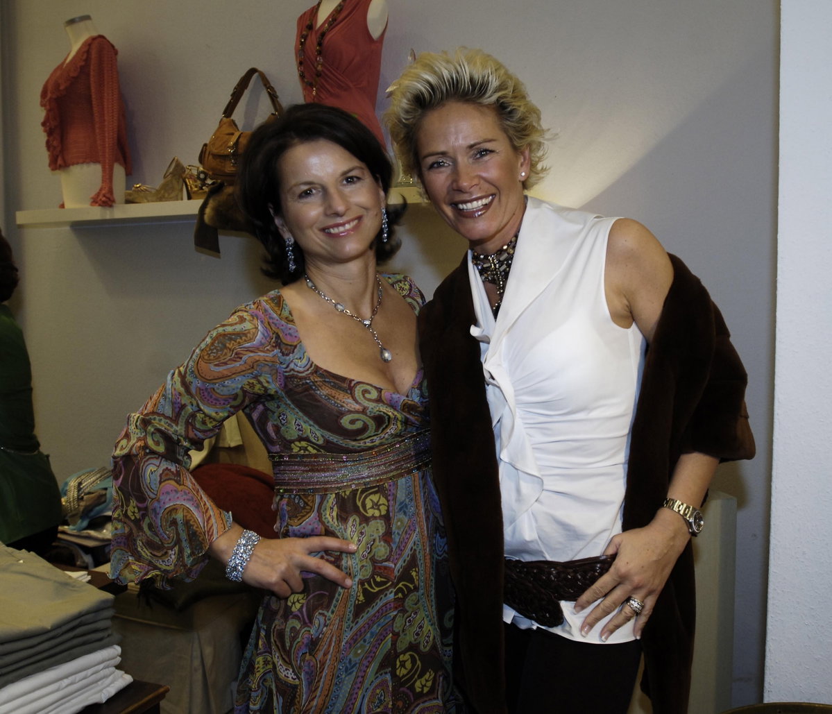 Claudia Obert und Claudia Effenberg im Jahr 2006
