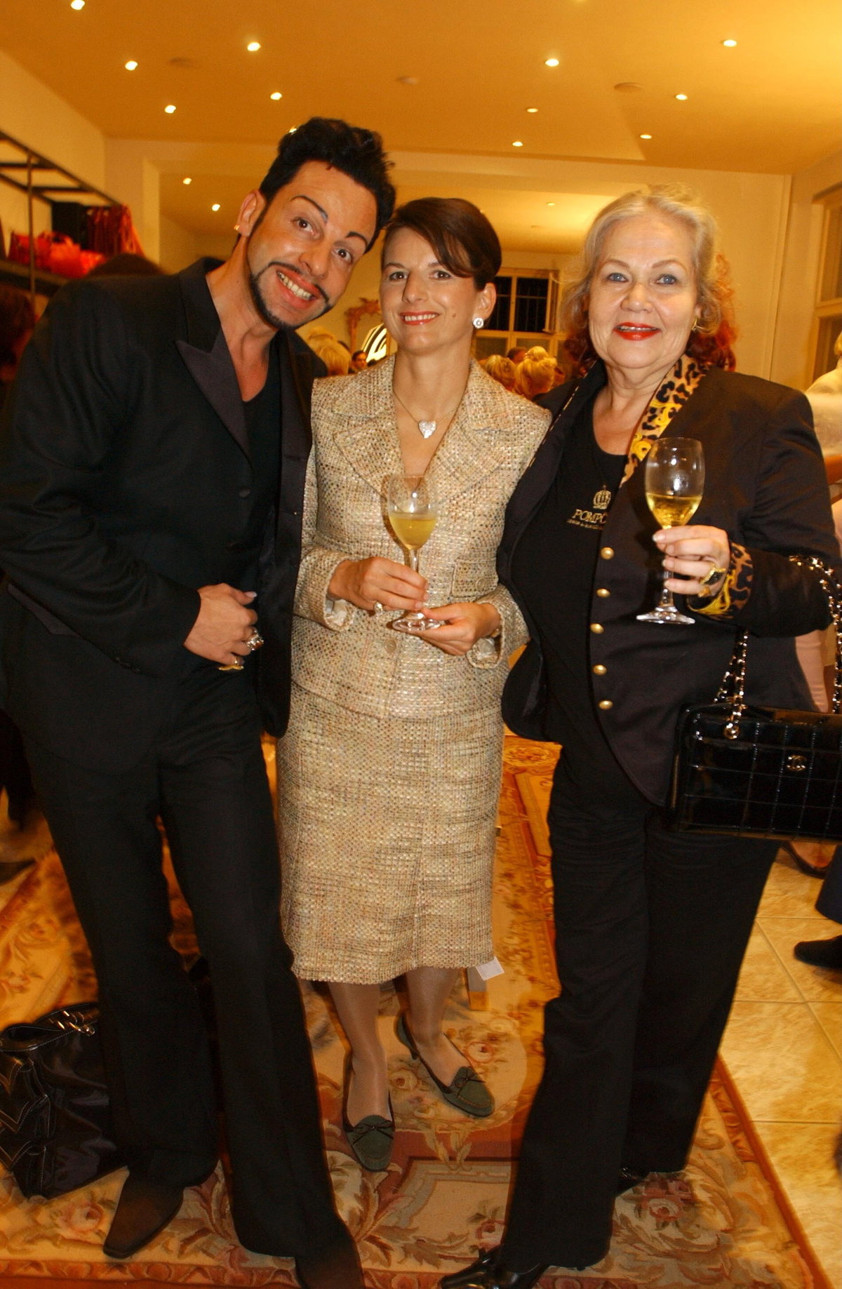 Harald Glööckler und Claudia Obert im Jahr 2004