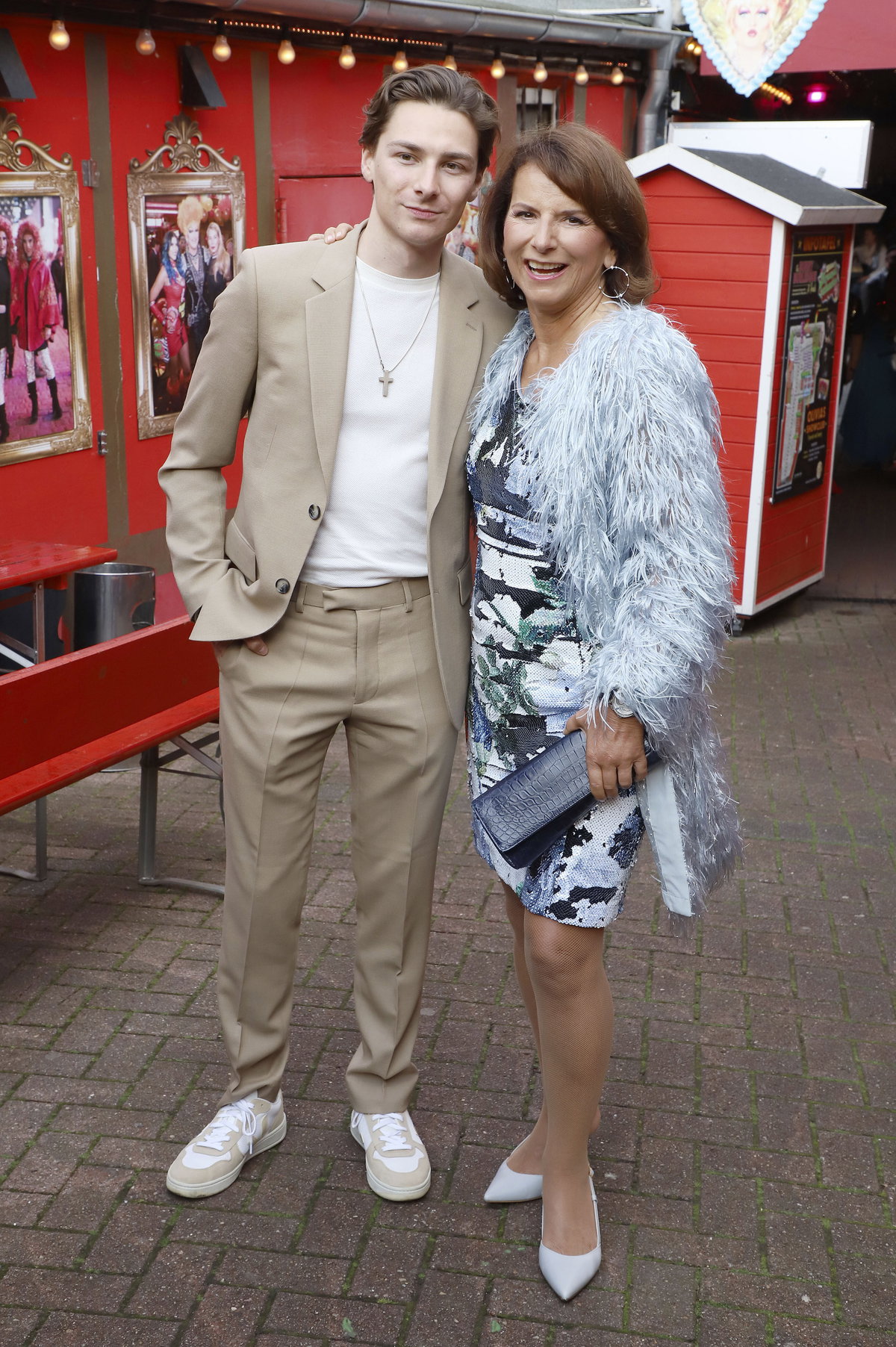Max Suhr und Claudia Obert 2024 auf Olivia Jones' Sommerparty