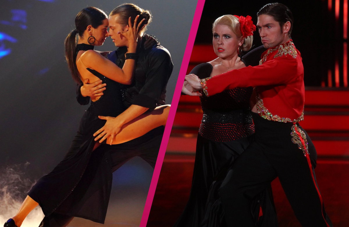 Collage Lets Dance Kellys Gabriel Kelly + Maite Kelly mit Tanzpartnern