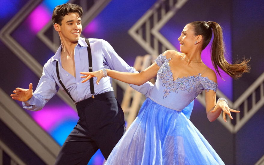 Diego Pooth mit Ekaterina Leonova