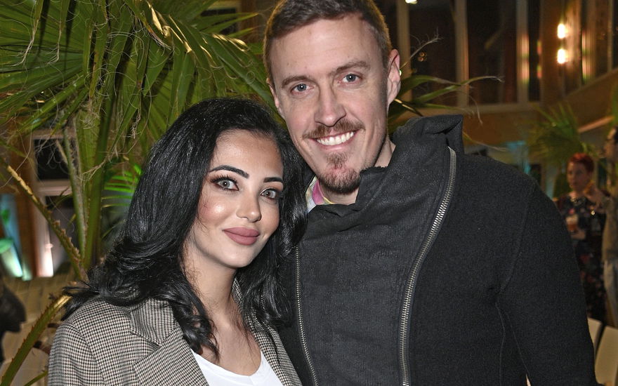 Dilara Kruse und Ehemann Max Kruse im Februar 2025 bei einem Event