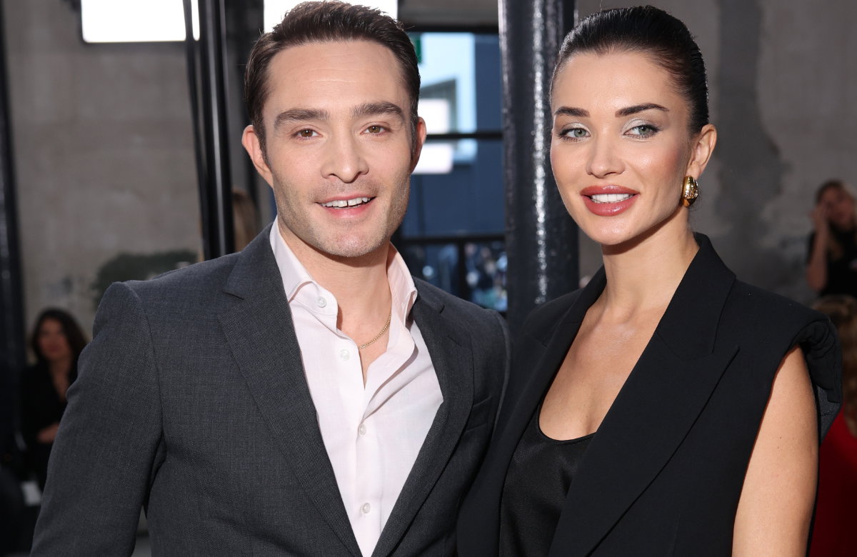 Ed Westwick und Amy Jackson