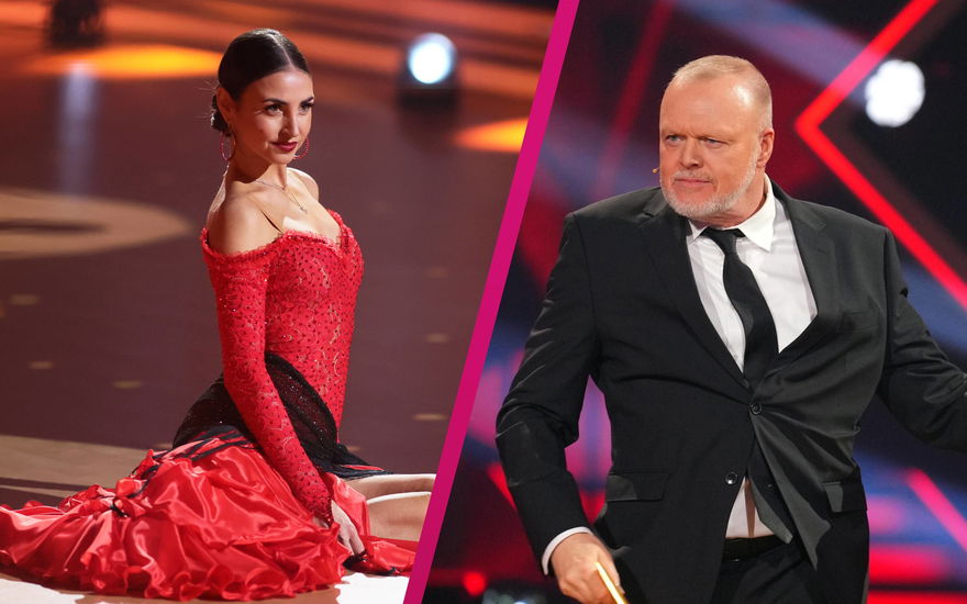 Ekaterina Leonova und Stefan Raab bei Let's Dance