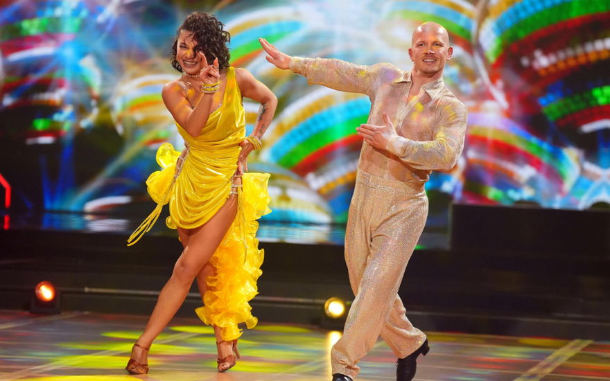 Fabian Hambüchen mit Anastasia Maruster