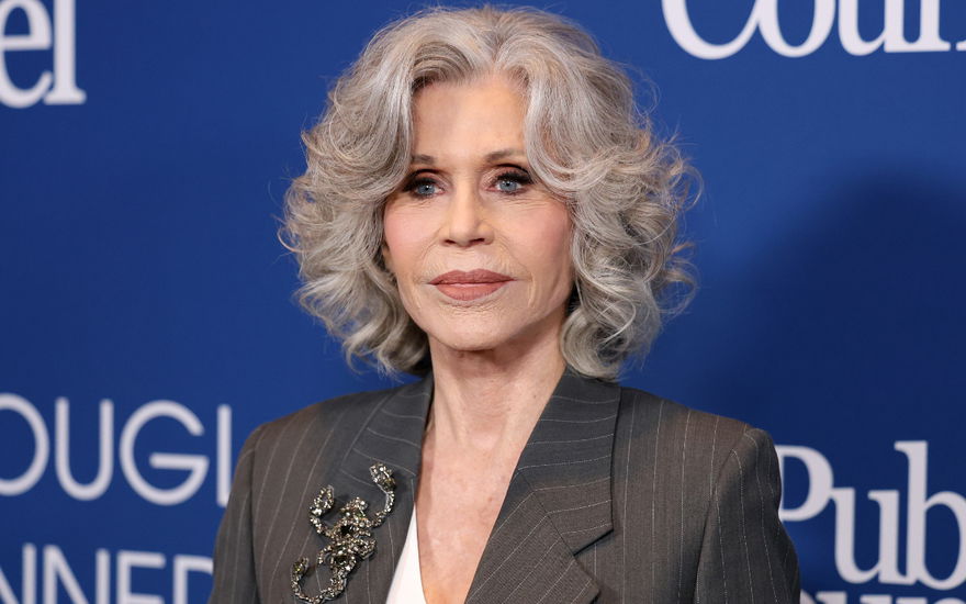Jane Fonda lächelt