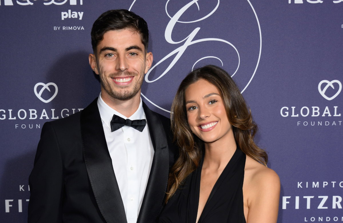Kai & Sophia Havertz glücklich