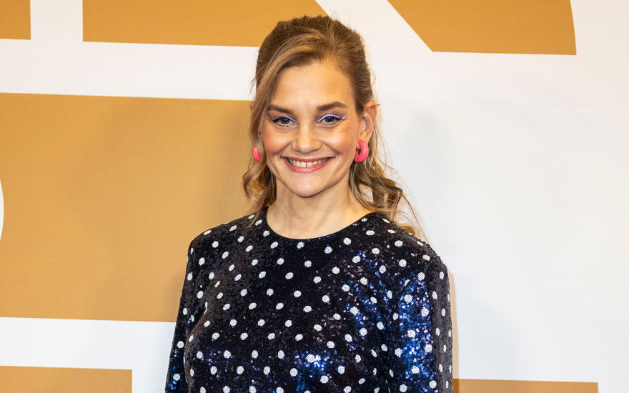 Lisa Werlinder strahlt