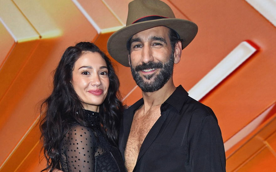 Massimo Sinató und Paola Maria bei "Let's Dance"