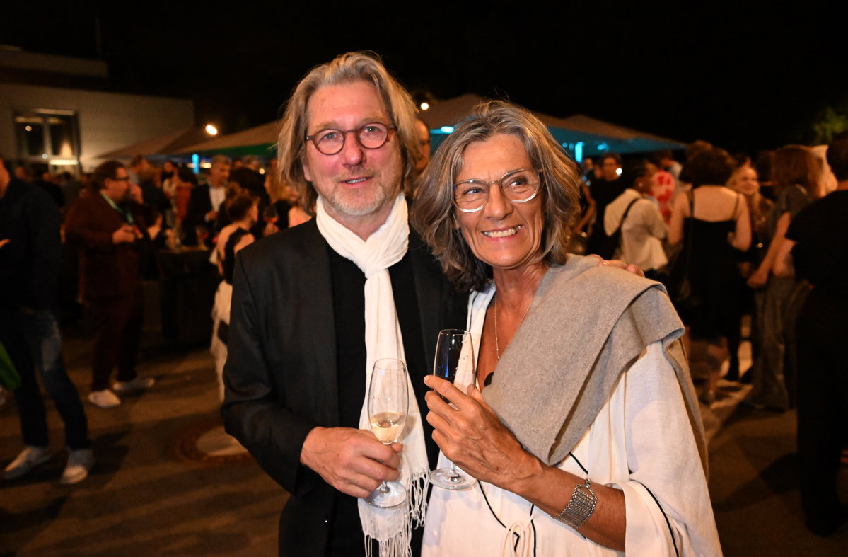 Michael Fitz mit seiner Ehefrau Karin Fitz