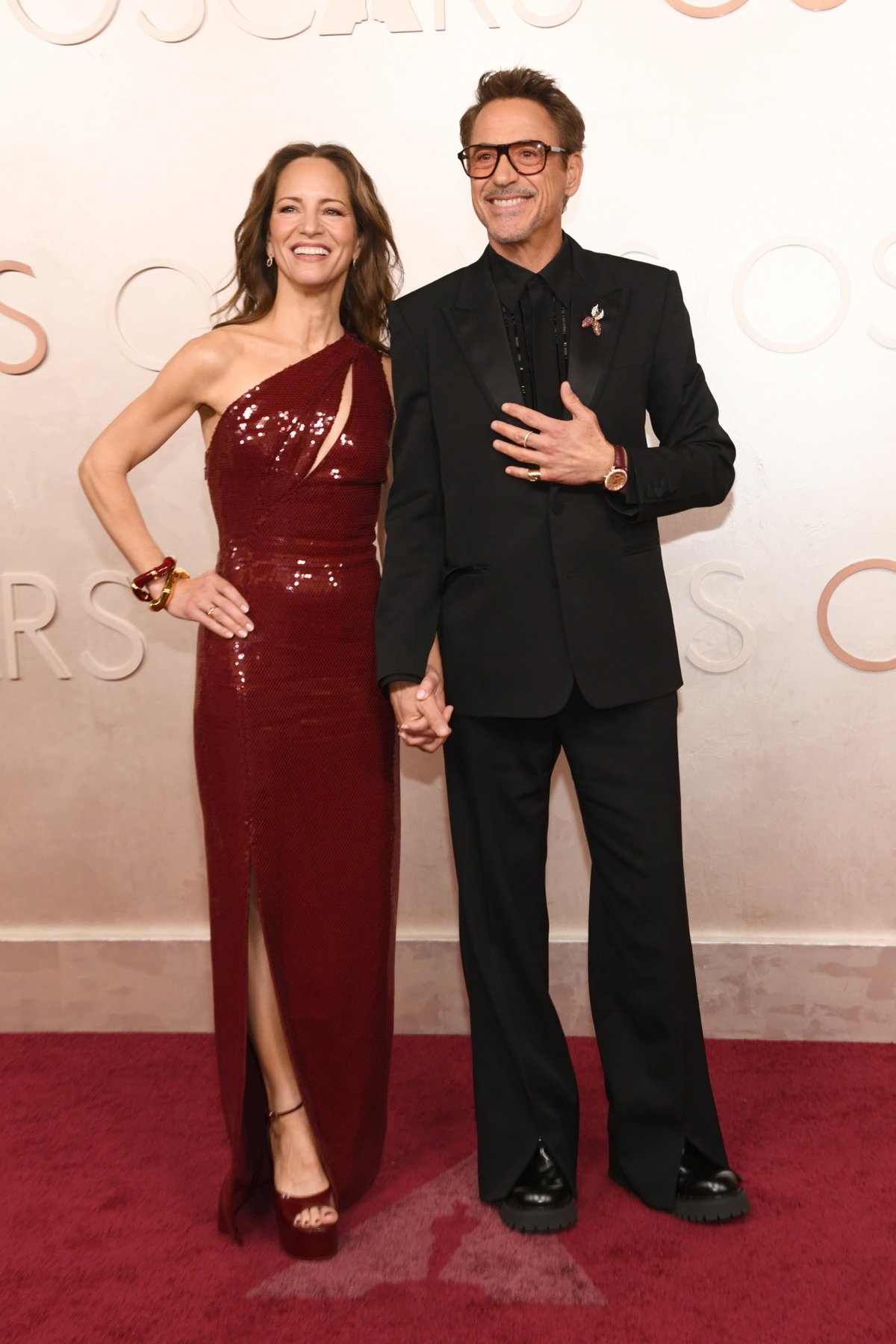 Susan Downey und Robert Downey Jr. bei den Oscars