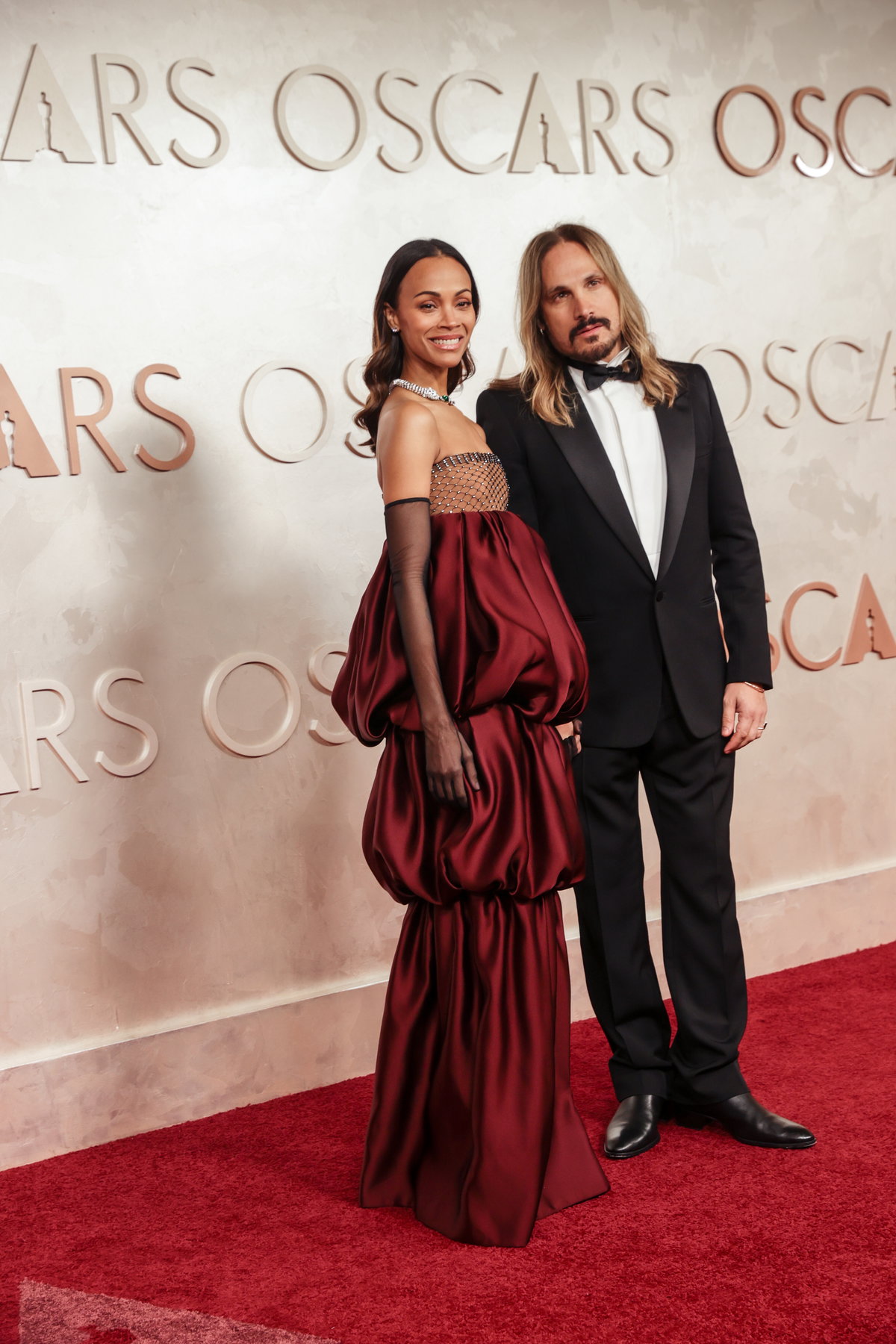 Zoë Saldaña und Marco Perego Saldana bei den Oscars