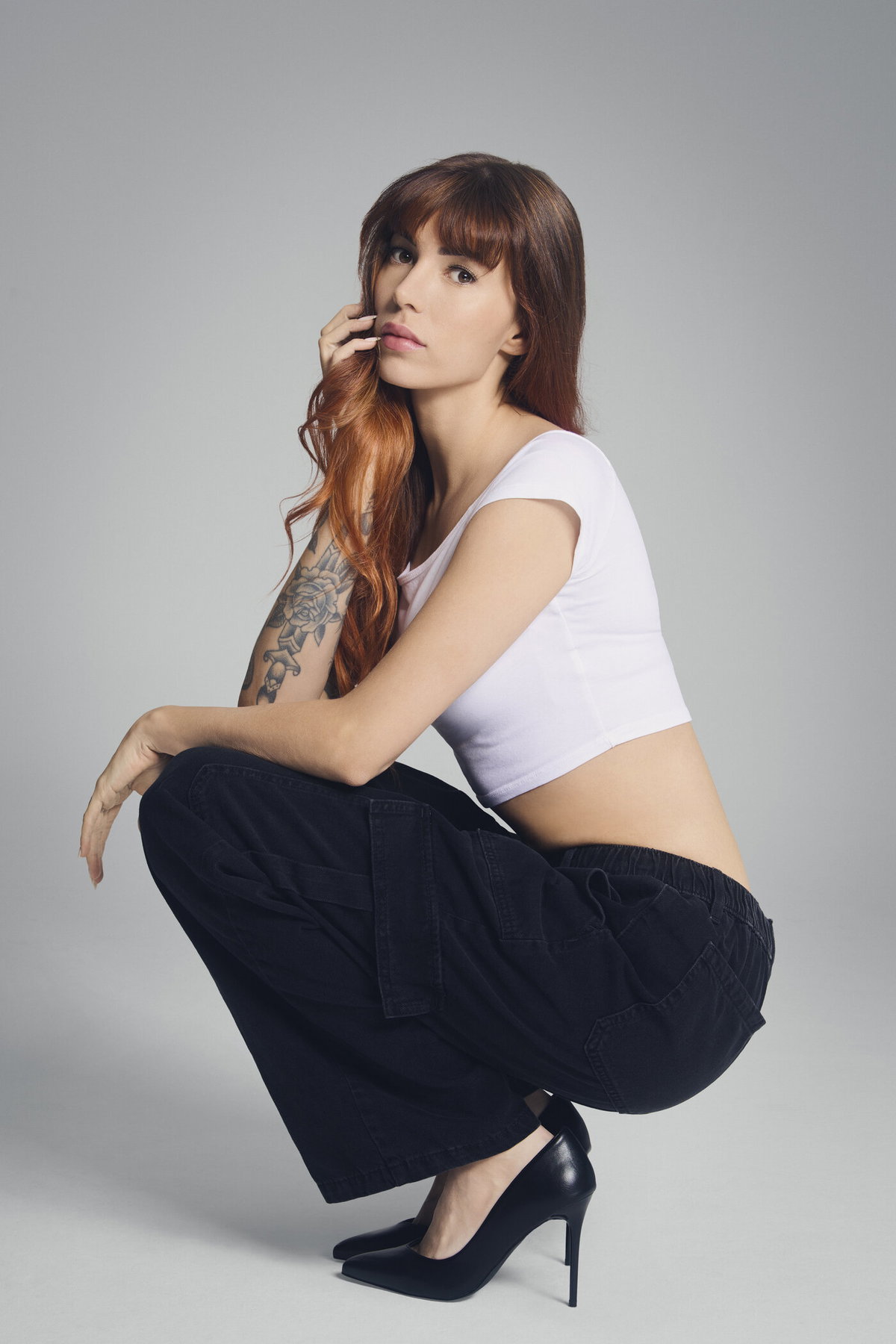 GNTM Umstyling 2025: Kandidatin Lulu vorher
